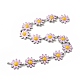 304 Stainless Steel Flower Link Chains CHS-C004-04D-P-3