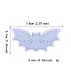 Moldes para decoración de colgantes de Halloween de silicona de grado alimenticio de murciélago SIMO-PW0006-054-3