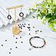NBEADS 5 Strands About 490 Pcs Round Natural Stone Beads G-NB0004-41-5