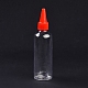 （在庫一掃セール：スクラッチ）  液体用のプラスチック製の空のボトル  先のとがった口のトップキャップ  レッド  15.3x3.9cm  容量：100ml（3.38液量オンス） TOOL-XCP0001-29-1