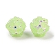 Ручной полимерной глины шариков Rhinestone CLAY-H004-06B-1
