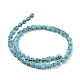 Chapelets de perles en turquoise synthétique G-I262-05-2