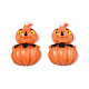 Autumn Theme Opaque Resin Cabochons Style CRES-N033-015-2