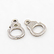 Tibetan Style Handcuffs Charms EAA105Y-NF-1