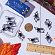 Sunnyclue 20 piezas de aleación de vidrio negro conector encantos FIND-SC0005-42-3