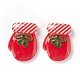 Cabujones de resina opaca con motivos navideños CRES-P022-18-2