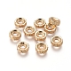 Long-Lasting Plated Alloy Spacer Beads X-PALLOY-E576-05G-2