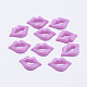 Acrylic Lip Shaped Cabochons BUTT-E024-A-02-1