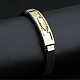 Genuine Silicone Cord Bracelets BJEW-N0008-135A-2