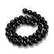 Brins de perles d'onyx noir naturel G-Z024-03A-3