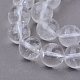 Granos de cristal de cuarzo natural hebras G-Q462-12mm-32-1