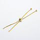 Rack Plating Brass Chain Bracelet Making KK-A142-018-2