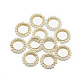 Colgantes de perlas de imitación de plástico abs KK-T032-080G-2