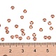 Abalorios conos pequeños de latón KK-O043-04RG-4