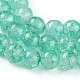 Spray Painted Glass Beads Strands GLAA-A038-B-43-3