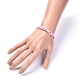 Adjustable Nylon Thread Braided Cord Bracelet BJEW-JB04330-06-4