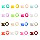 32 pièces 16 couleurs silicone mince oreille jauges chair tunnels bouchons FIND-YW0001-16C-1