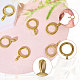 6 шт. латунные застежки-крутилки FIND-CA0009-39-5