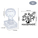 Tampons de savon acrylique clair DIY-WH0445-007-4
