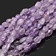 Brins de perles de pépites d'améthyste lumière naturelle G-J335-11-1