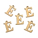 304 Edelstahl Alphabet Charme Edelstahl STAS-H122-E-AB-2