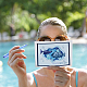 Globleland mundo marino pez marino sellos transparentes para hacer tarjetas peces tropicales decorativos sellos de silicona transparente para diy suministros de álbum de recortes tarjeta de papel en relieve decoración de álbum artesanal DIY-WH0167-57-0359-5