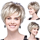 Short Curly Synthetic Wigs OHAR-G008-05-4