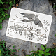 Plastic Drawing Painting Stencils Templates DIY-WH0396-597-3
