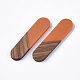 Cabochon in resina e legno di noce RESI-Q210-014A-A03-2