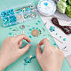 PandaHall Elite DIY Gemstone Earring & Bracelet & Necklace Making Kit DIY-PH0009-10-3