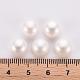 Perle di perle d'acqua dolce coltivate naturali di grado aaa PEAR-R008-9-9.5mm-01-5