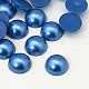 Half Round Domed Imitated Pearl Acrylic Cabochons OACR-H001-M-1