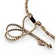 Lava Rock Beads Necklaces NJEW-D177-01-3