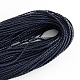 Braided Imitation Leather Cords LC-S005-014-1