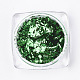 レインボーホイル  ネイルアートの装飾の付属品  グリーン  29.5x29.5x14.5mm MRMJ-S015-006B-1