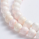Natural Pink Shell Beads Strands SSHEL-L016-18A-2