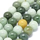Natürliche jadeite Perlen Stränge G-G789-01D-1