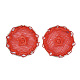Décorations de pendentif tissées de polyester FIND-S283-04D-1