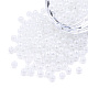 6/0 perles de rocaille en verre imitation jade SEED-N004-006-01-1