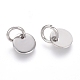 304 Stainless Steel Charms STAS-I124-01A-P-2