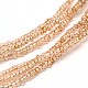 Collane di perle di vetro Lariat NJEW-O059-04E-5