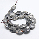 Chapelets de perles en jaspe avec images naturelles G-G214-13x18mm-11-2