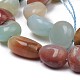 Brins de perles d'amazonite de fleurs naturelles G-L493-59-2