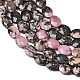 Природные родонит бисер нитей&nbsp;G-H349-A01-08-4