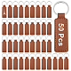 PU Leder Schlüsselanhänger&nbsp;KEYC-WH0038-39-1