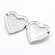 Романтические День Святого Валентина идеи для него с вашими фото латунных медальон подвесками X-ECF138-2