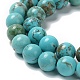 Chapelets de perles en howlite naturelle G-E604-B03-A-3