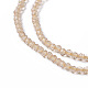 Chapelets de perles en verre G-F596-47E-2mm-3