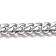 201 cadenas de eslabones cubanos de acero inoxidable CHS-G017-18P-1