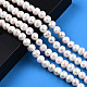 Natural Cultured Freshwater Pearl Beads Strands PEAR-S001-9-10mm-3-2